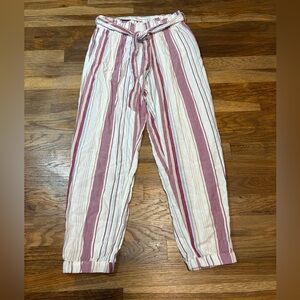 AMERICAN EAGLE pull on striped pants